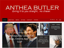 Tablet Screenshot of antheabutler.com